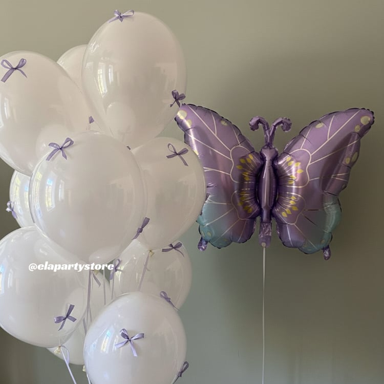 MOR KELEBEK FOLYO BALON KONSEPT