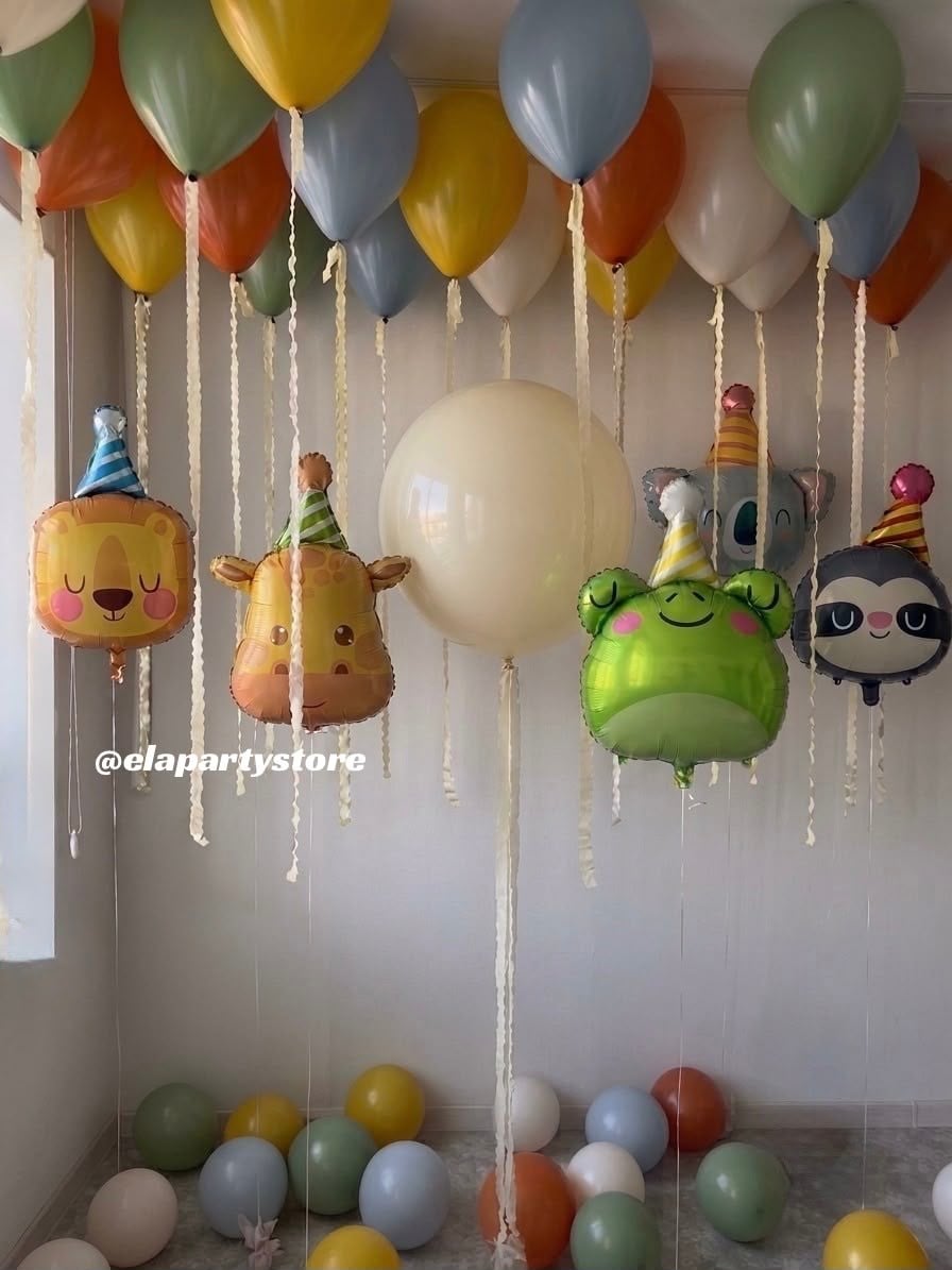 Mutlu Orman Arkadaşları Balon Konsept