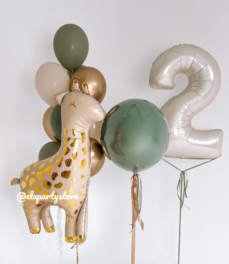 OKALİPTUS GİRAFFE FOLYO BALON KONSEPT