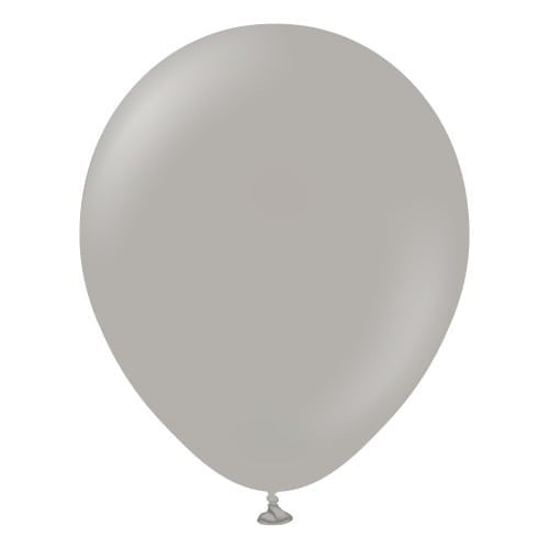 Pastel Gri Balon (10 Adet)
