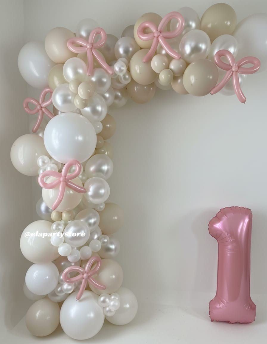 PEMBE DÜŞLER ZİNCİR BALON SET