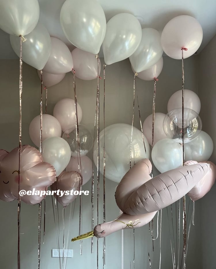 PEMBE RÜYASI&LEYLEK FOLYO BALON KONSEPT