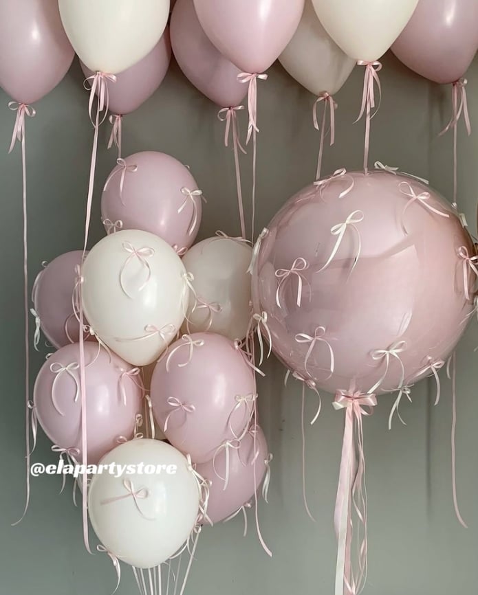 PİNK BOW FOLYO BALON KONSEPT