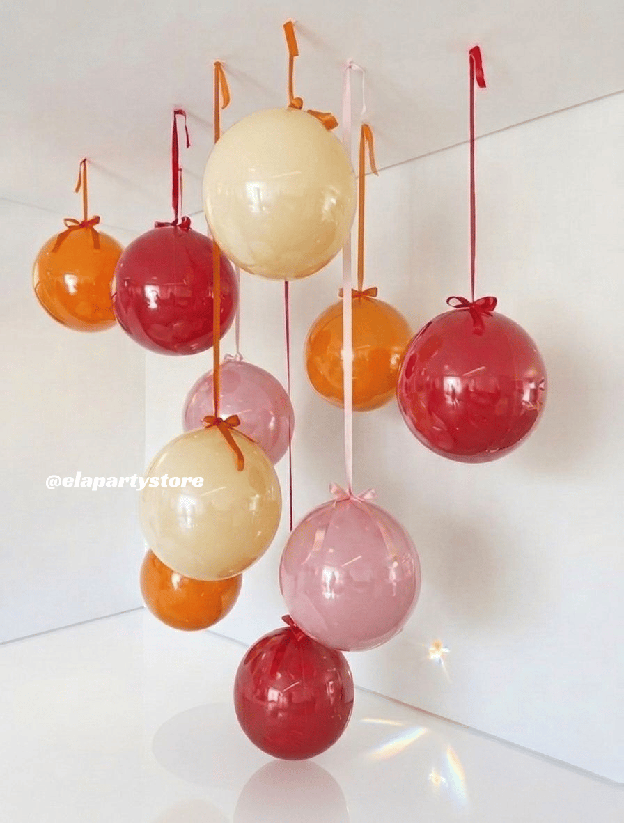RENKLİ BAHÇE SARKIT BALON KONSEPT