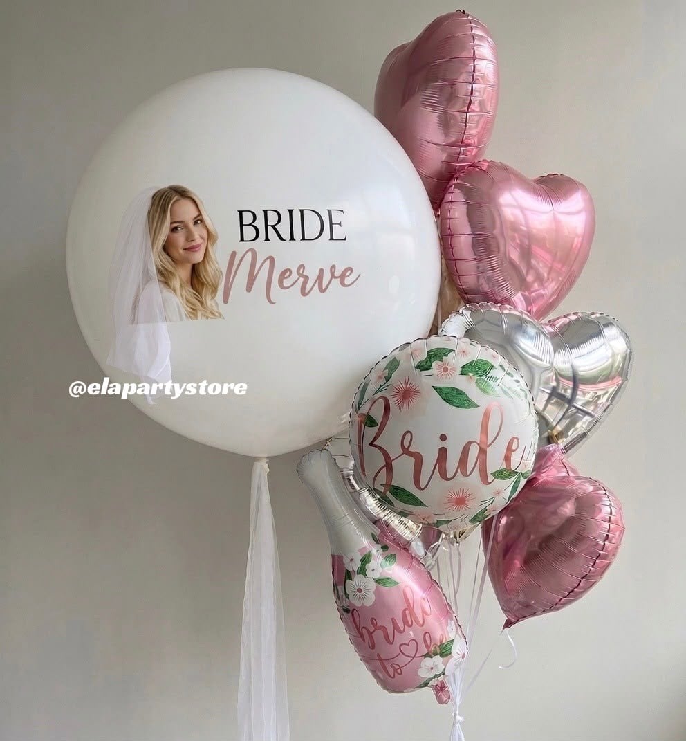 ROSE FLORAL BRIDE BALON KONSEPT