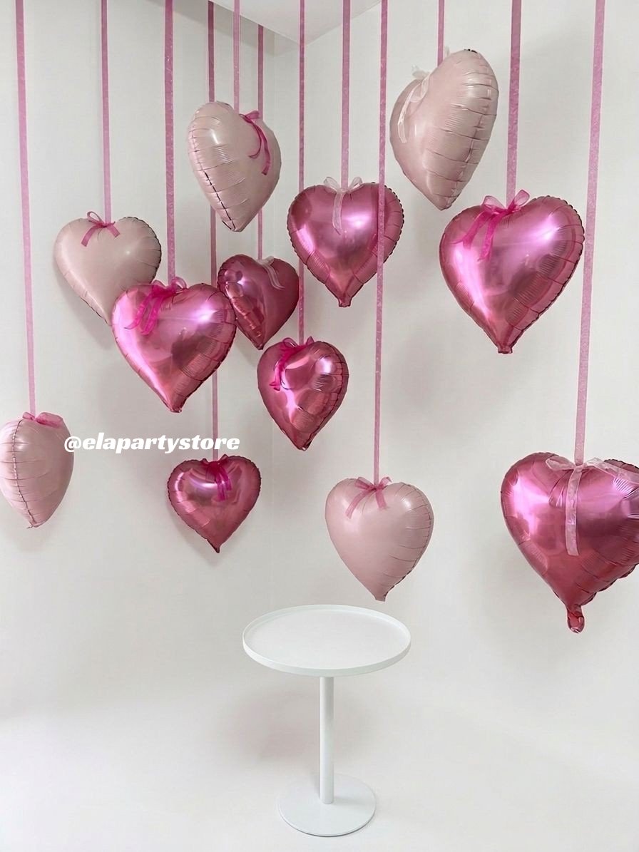 SARKAN DÜŞLER PARLAK PEMBE FOLYO BALON KONSEPT