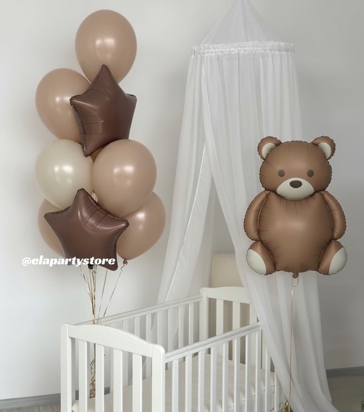 TATLI AYICIK KARŞILAMA FOLYO BALON SETİ