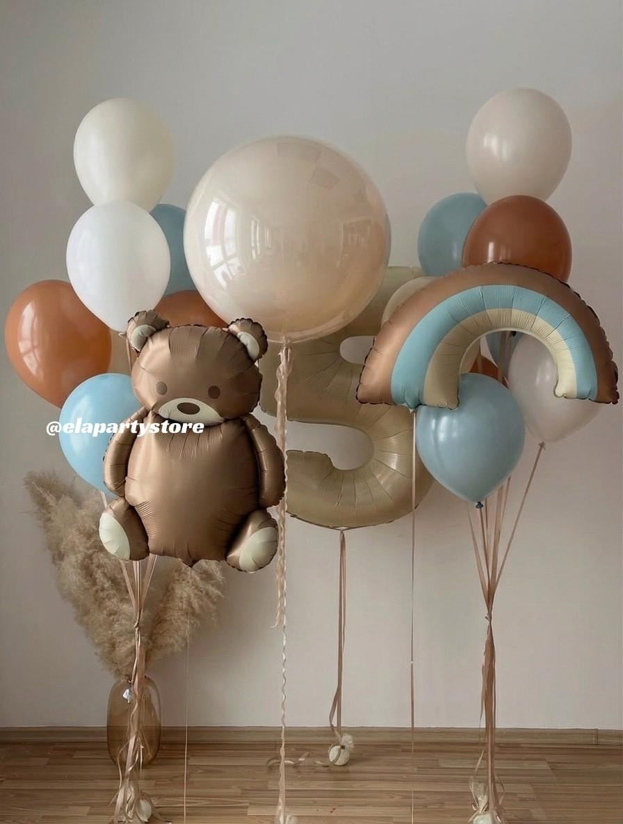 TEDDYS RAINBOW FOLYO BALON KONSEPT