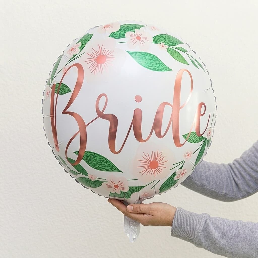 Yuvarlak Bride Folyo Balon