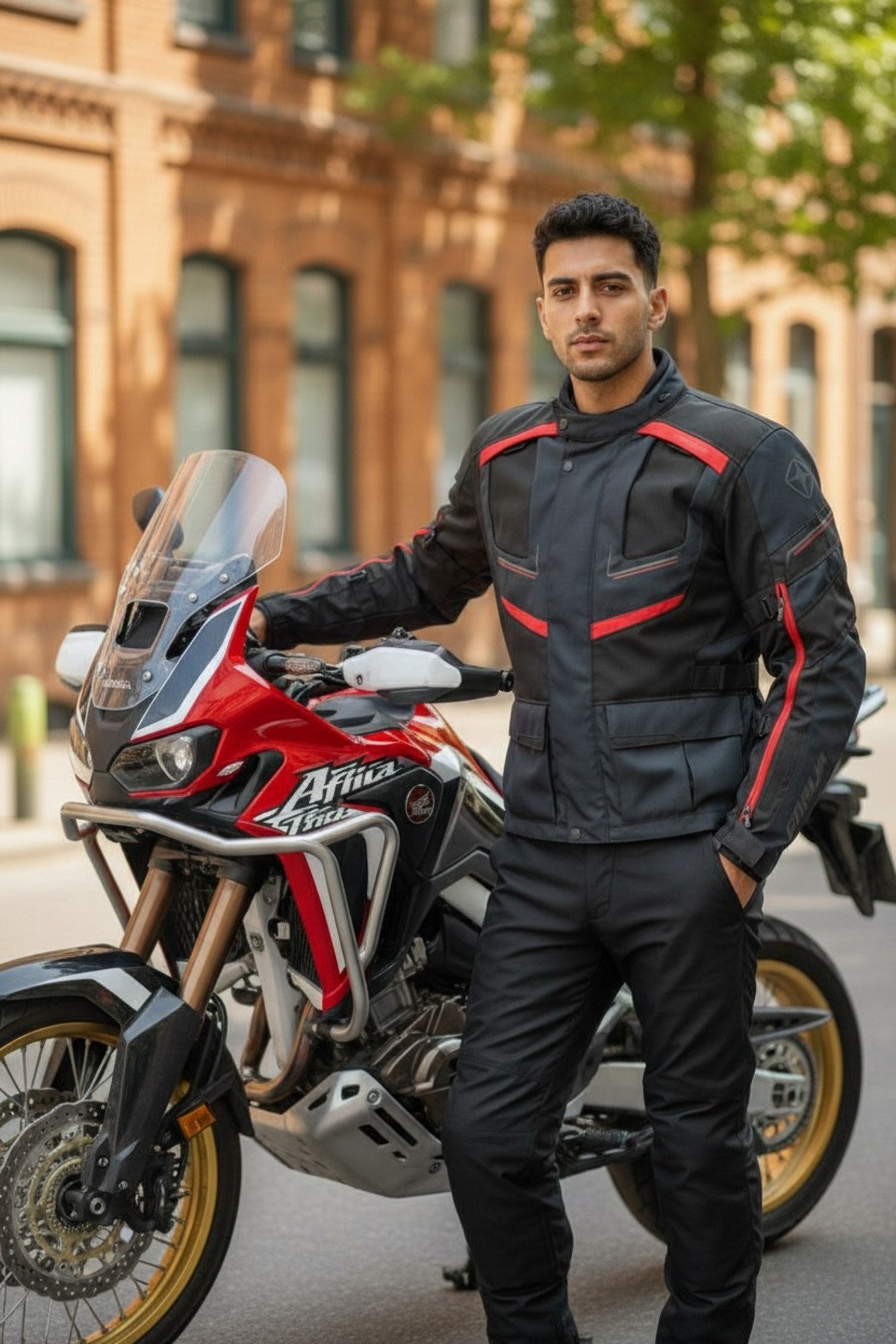 m1..4 mevsim Touring CE LEVEL 1 Korumalı motosiklet montu