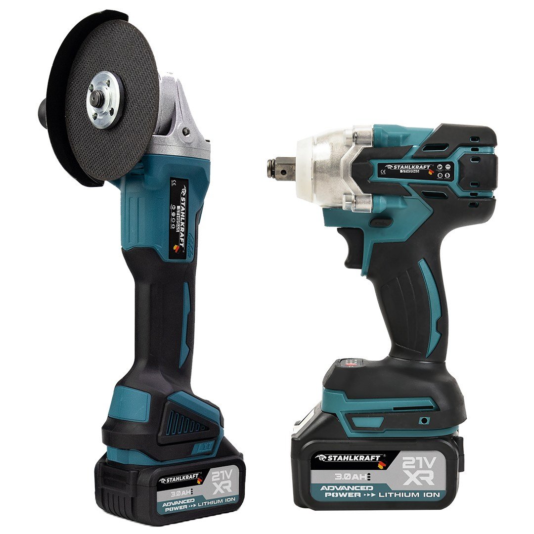 STAHLKRAFT STH 9930 2'li Ultra Set Şarjlı Taşlama Şarjlı Somun