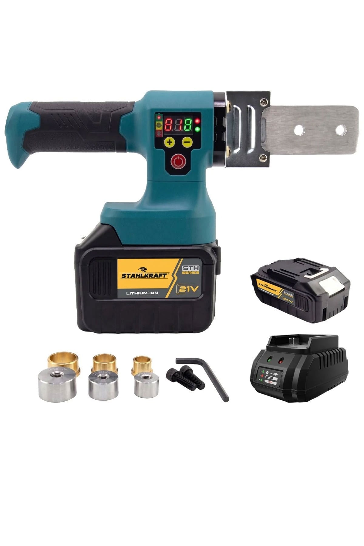 STAHLKRAFT STH 5921 M 230°C 21 V 6 A 15 Pilli Boru Kaynak Makinesi