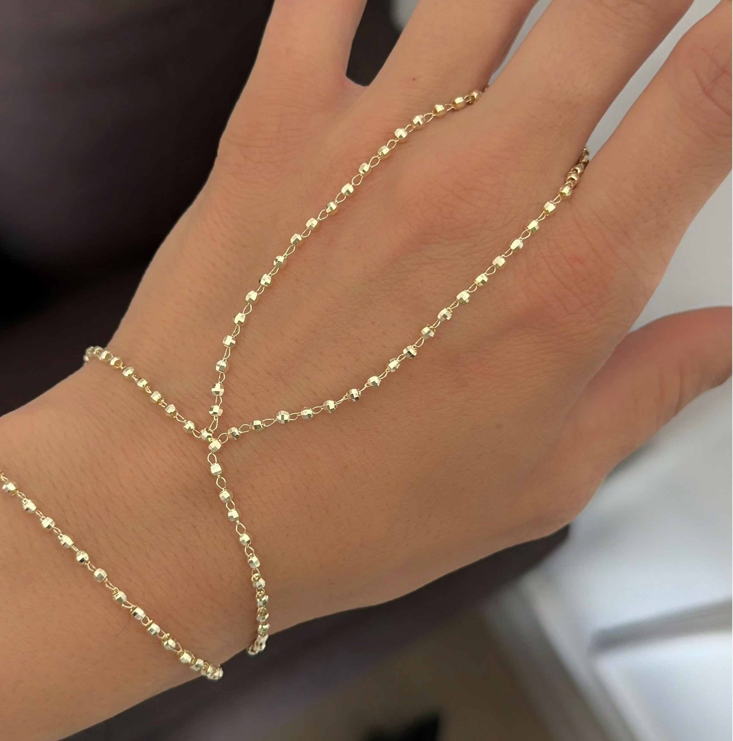 Gold Dorika Boncuklu Şahmeran