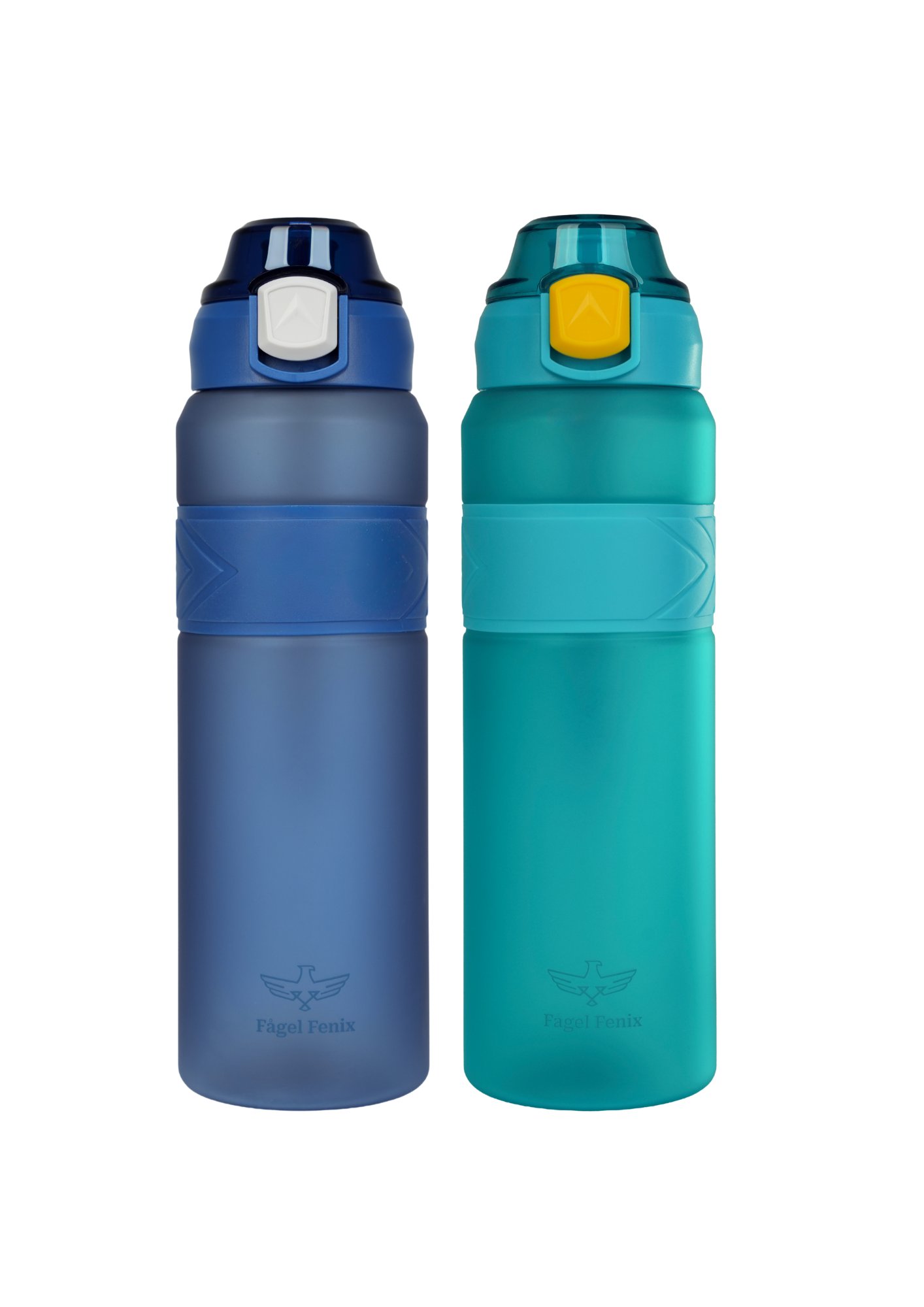Indigo Viola Matte 1000 ml &  Aquamarin Matte 1000 ml 2in1 Tritan Matara Seti