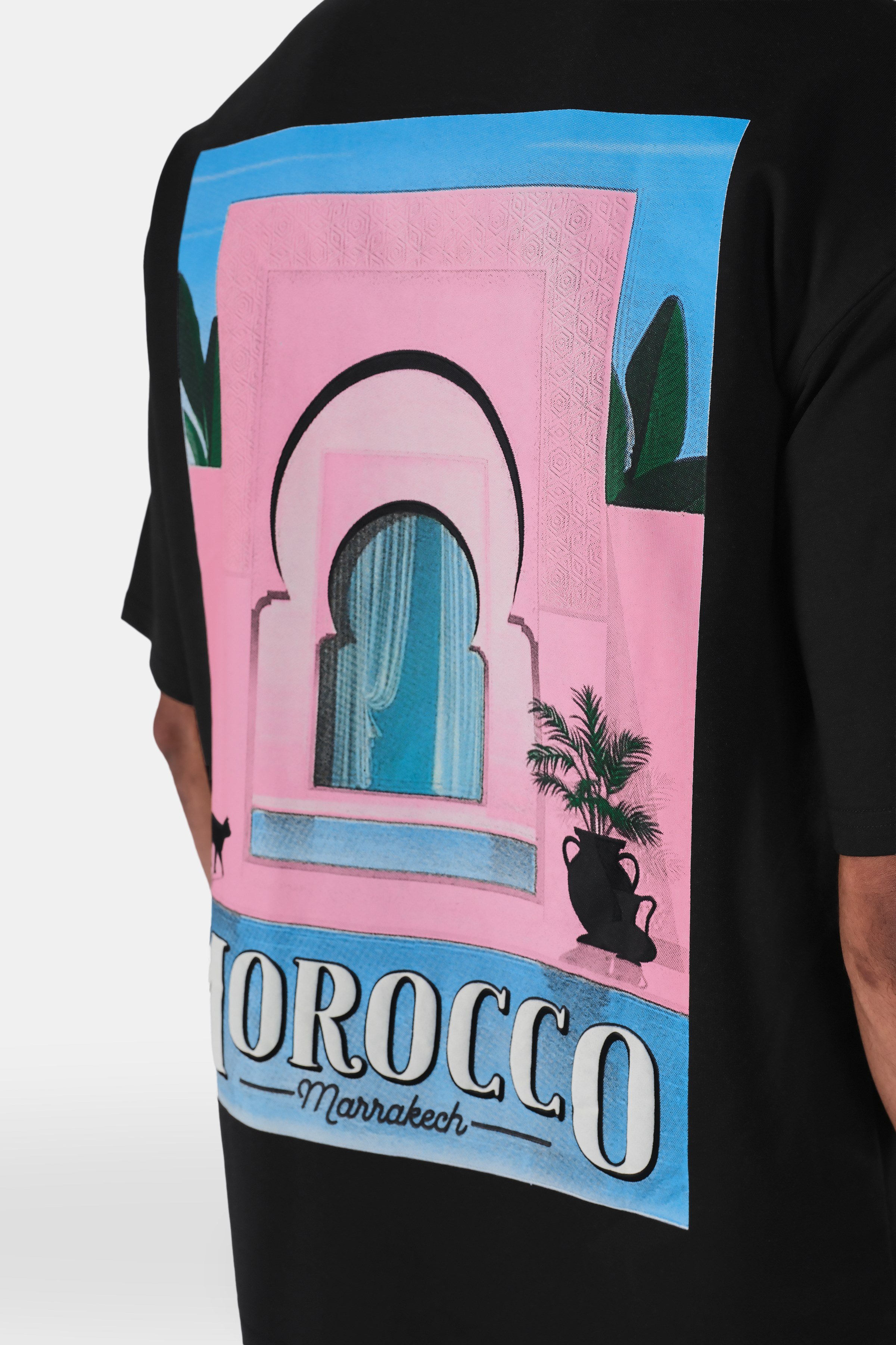 Kabartma Baskılı Oversize Fit Tshirt