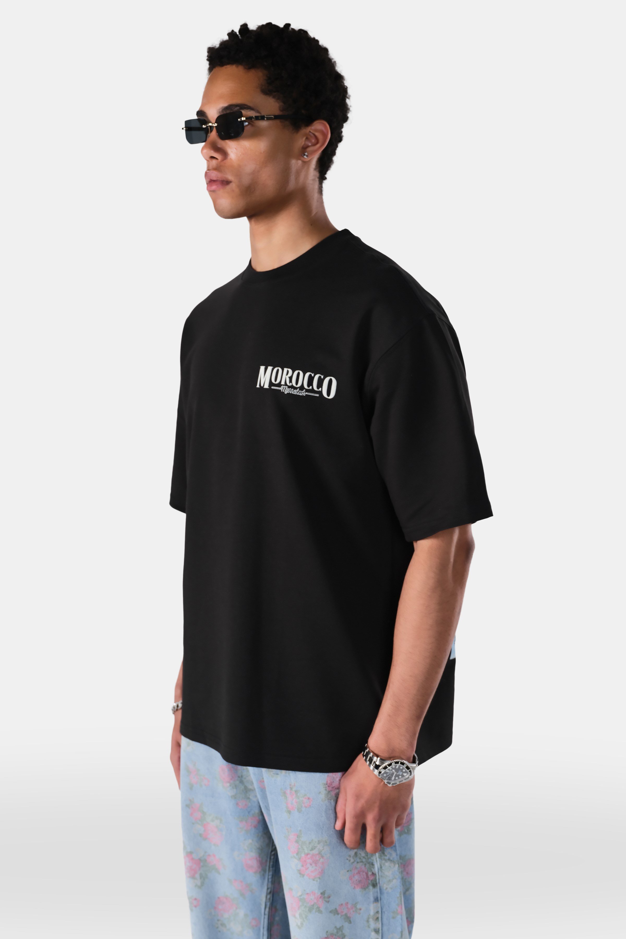 Kabartma Baskılı Oversize Fit Tshirt