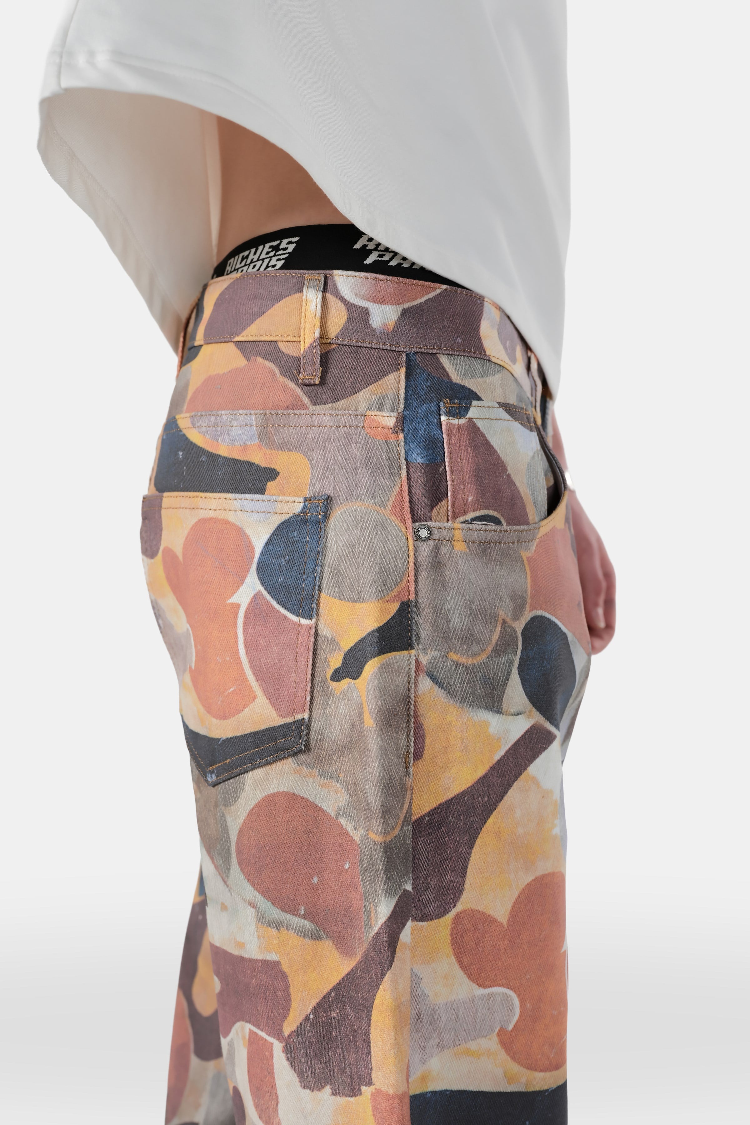 Kamuflaj Baggy Fit Jean
