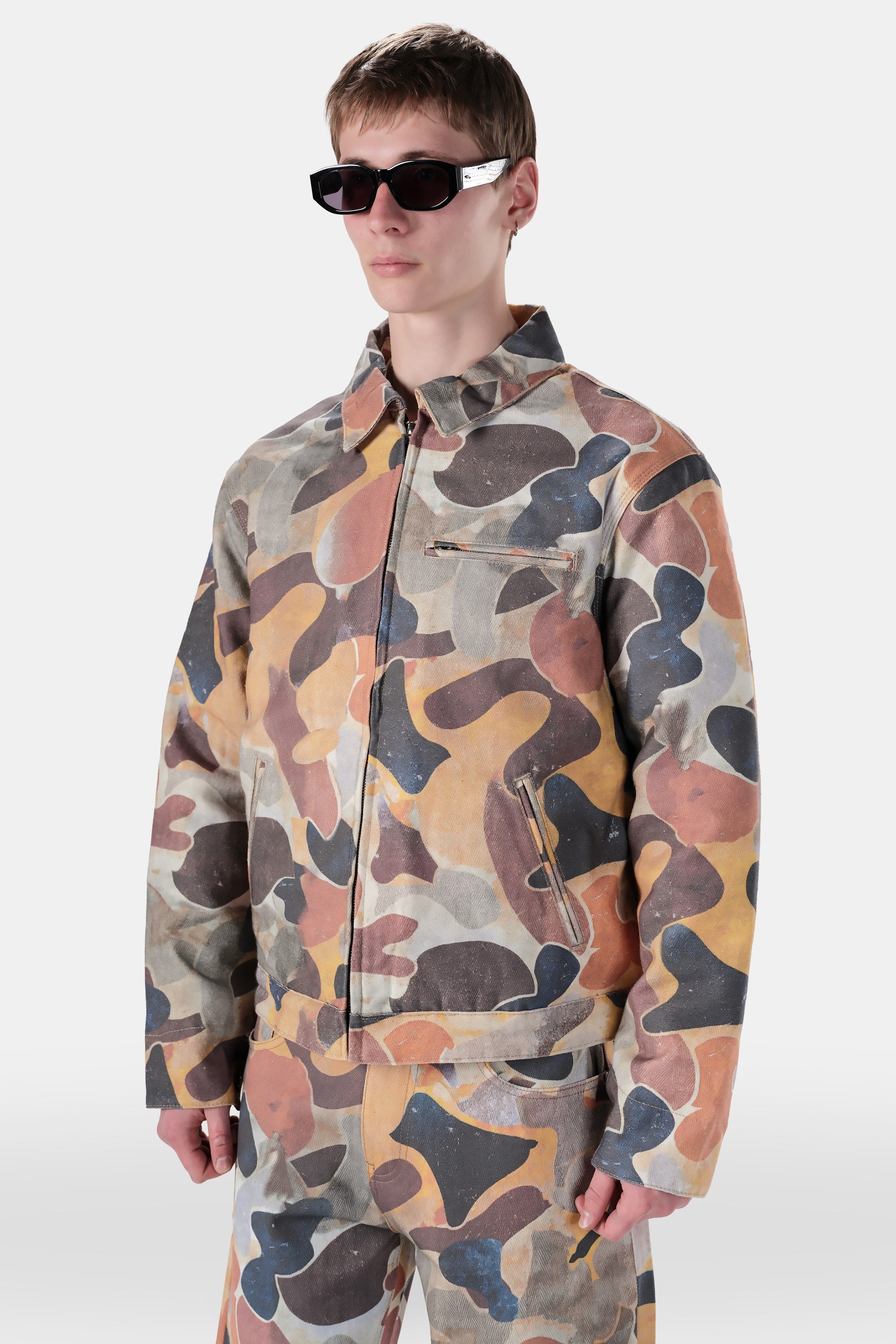 Kamuflaj Bomber Ceket