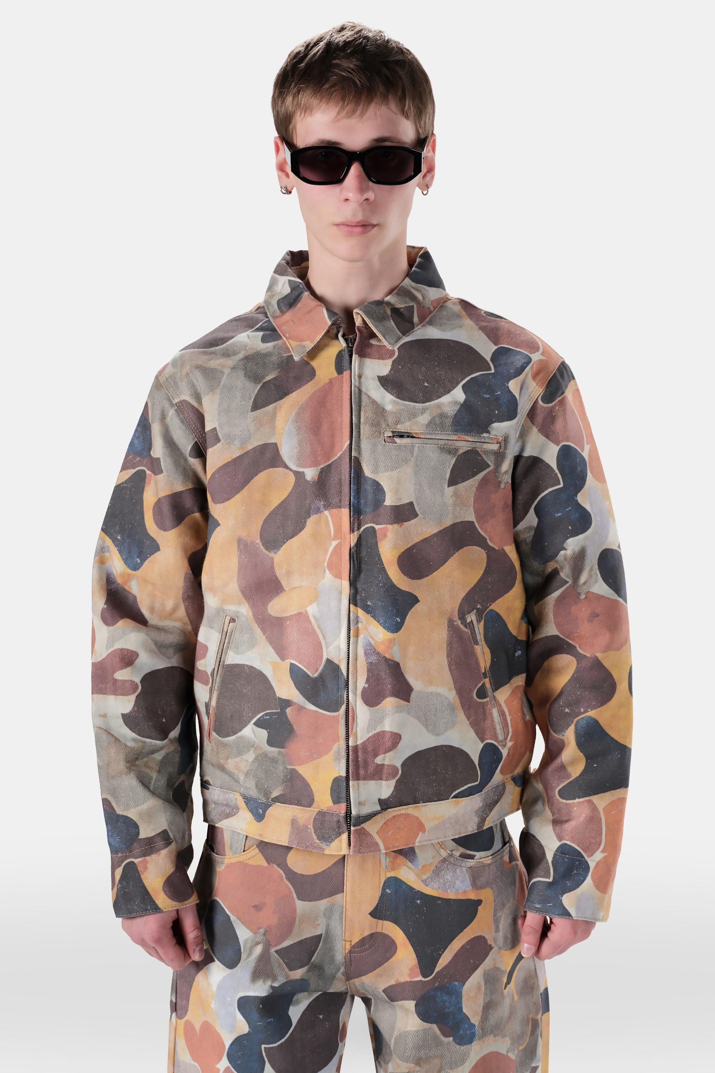 Kamuflaj Bomber Ceket
