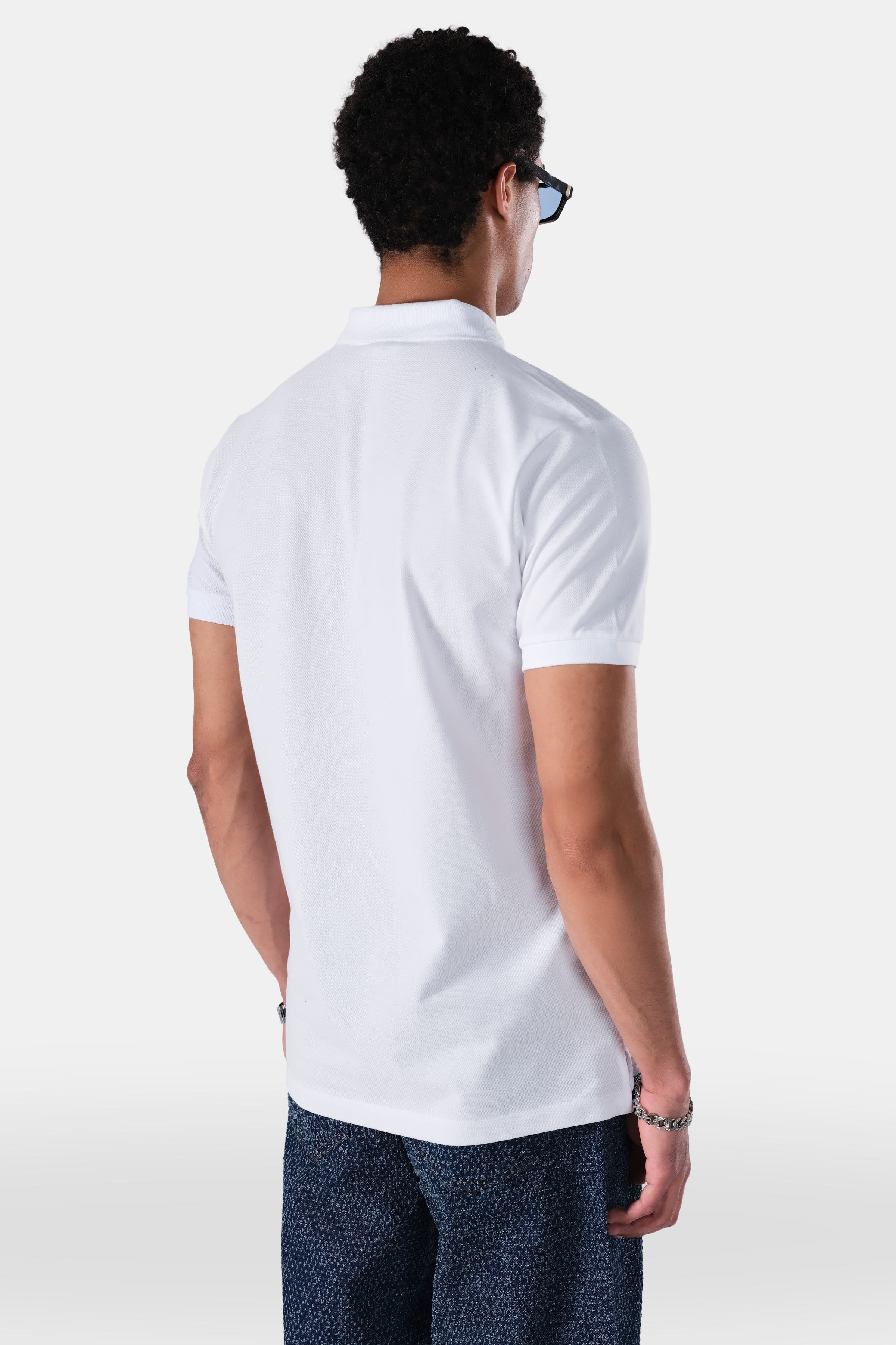 Logo Nakışlı Polo Yaka Tshirt