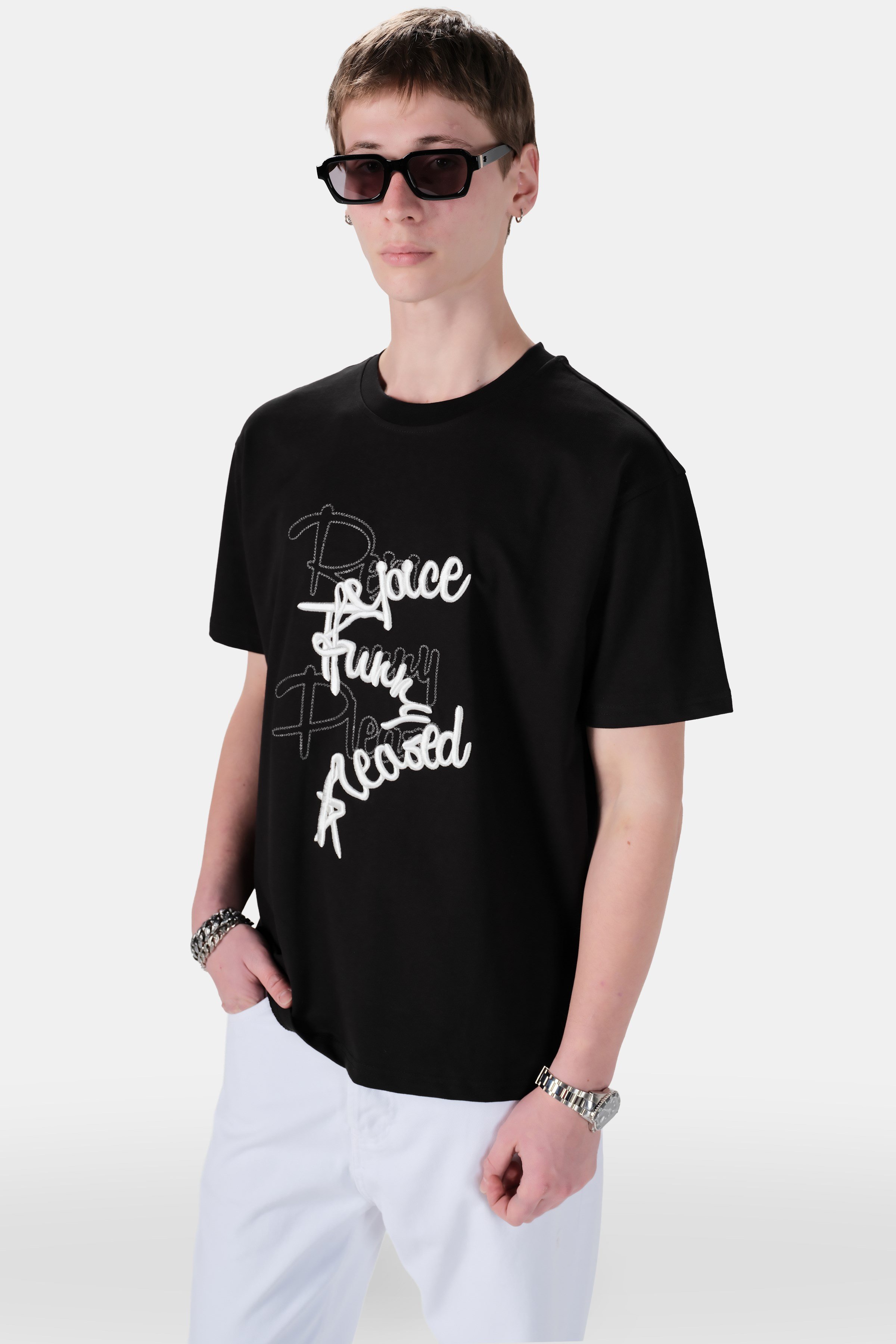 Nakış Detaylı Regular Fit Tshirt