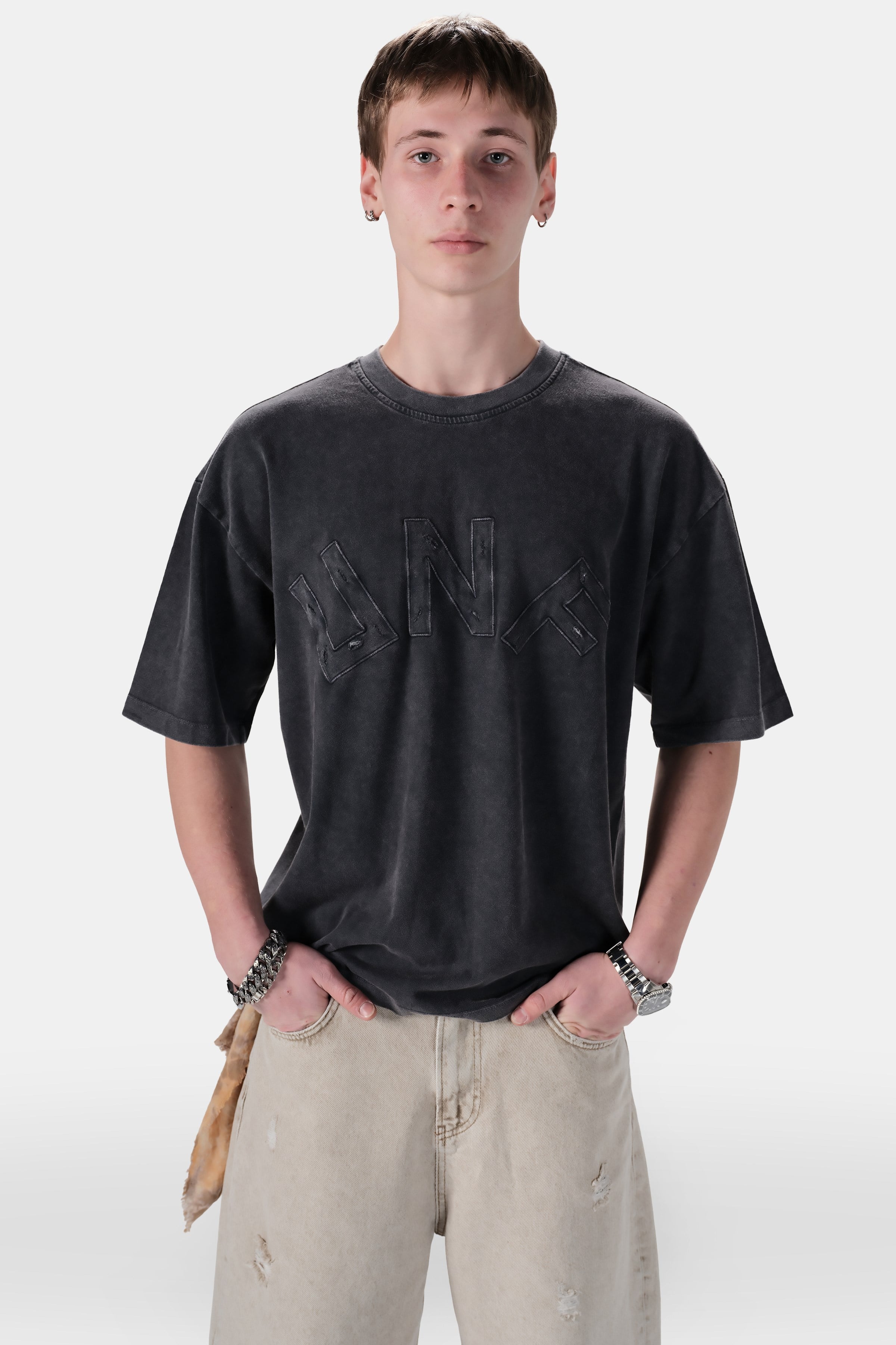 Yıkamalı Oversize Tshirt