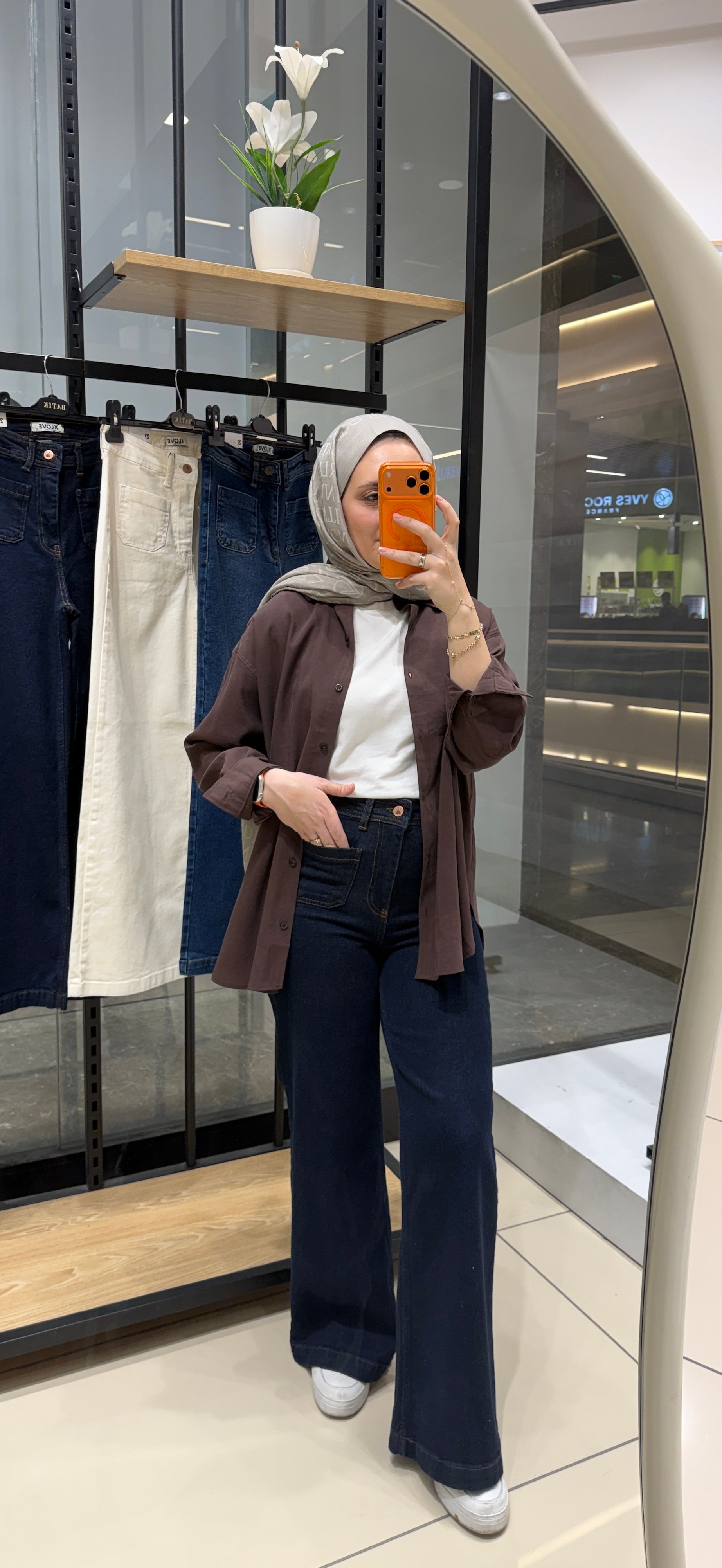 ÖN CEP DETAYLI PANTOLON-RİNS LACİVERT