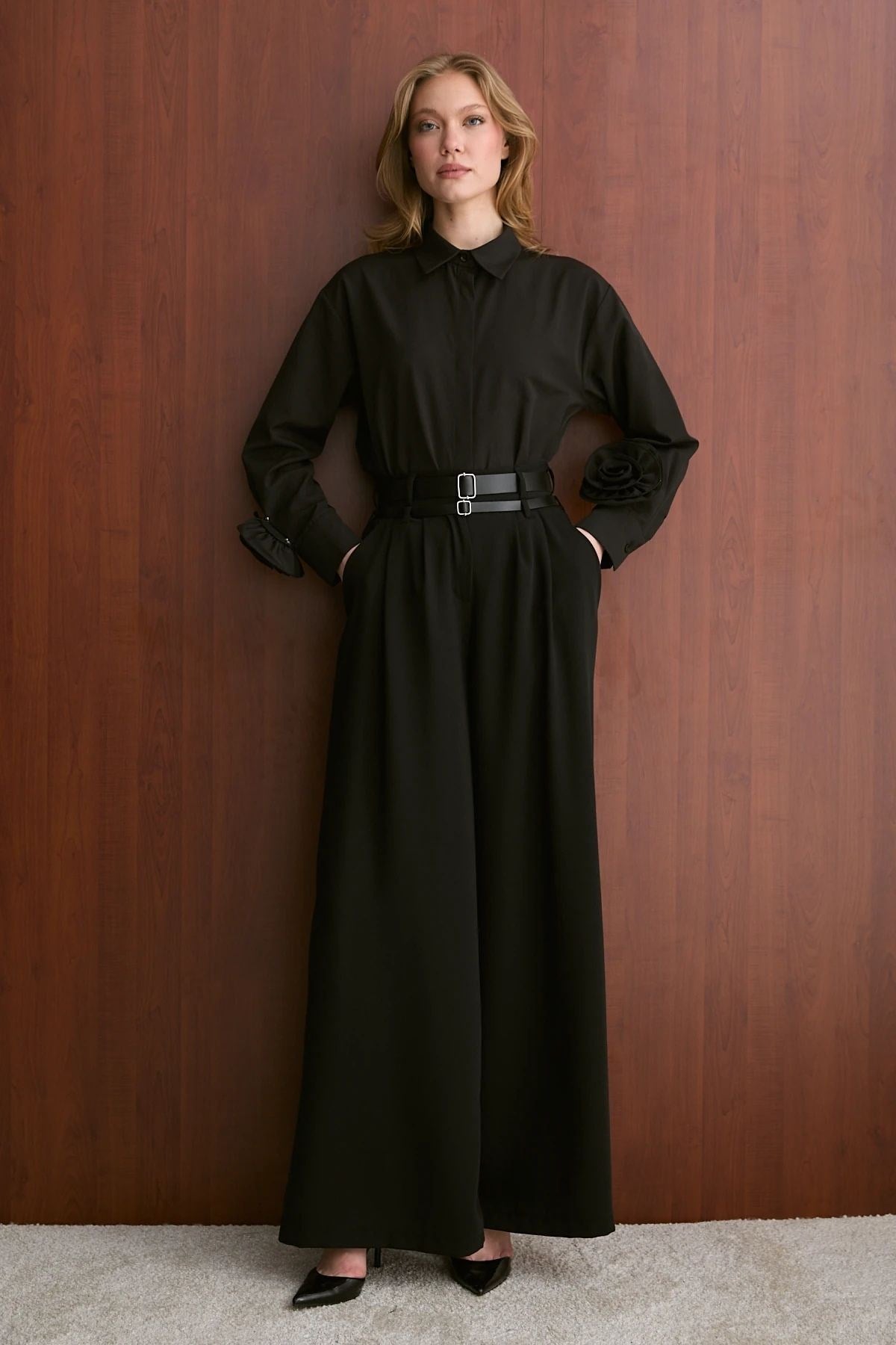 Çift Kemerli Pantolon 26Y-2740
