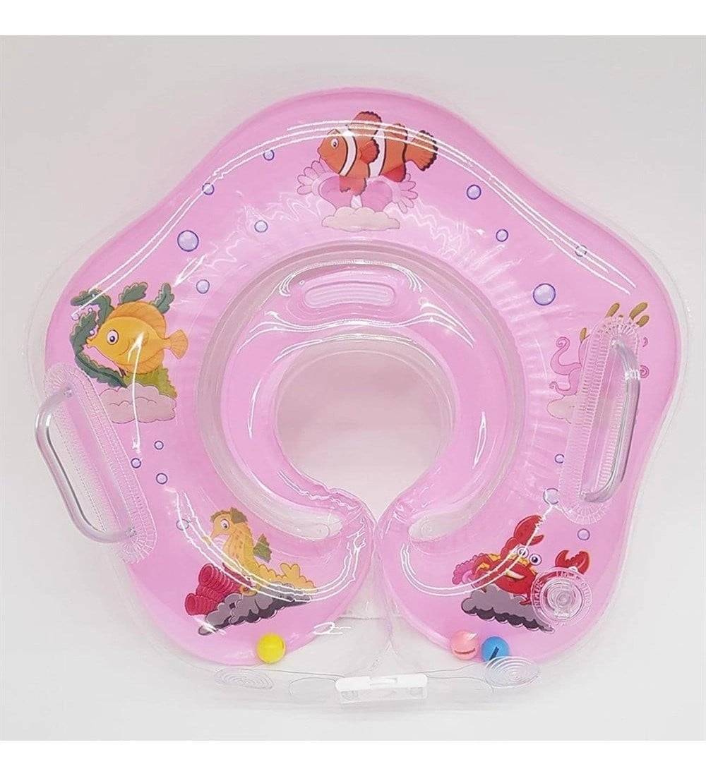 Kız Bebek Pembe Emniyet Kilitli Yüzme Boyun Simidi HZL25S-BR01