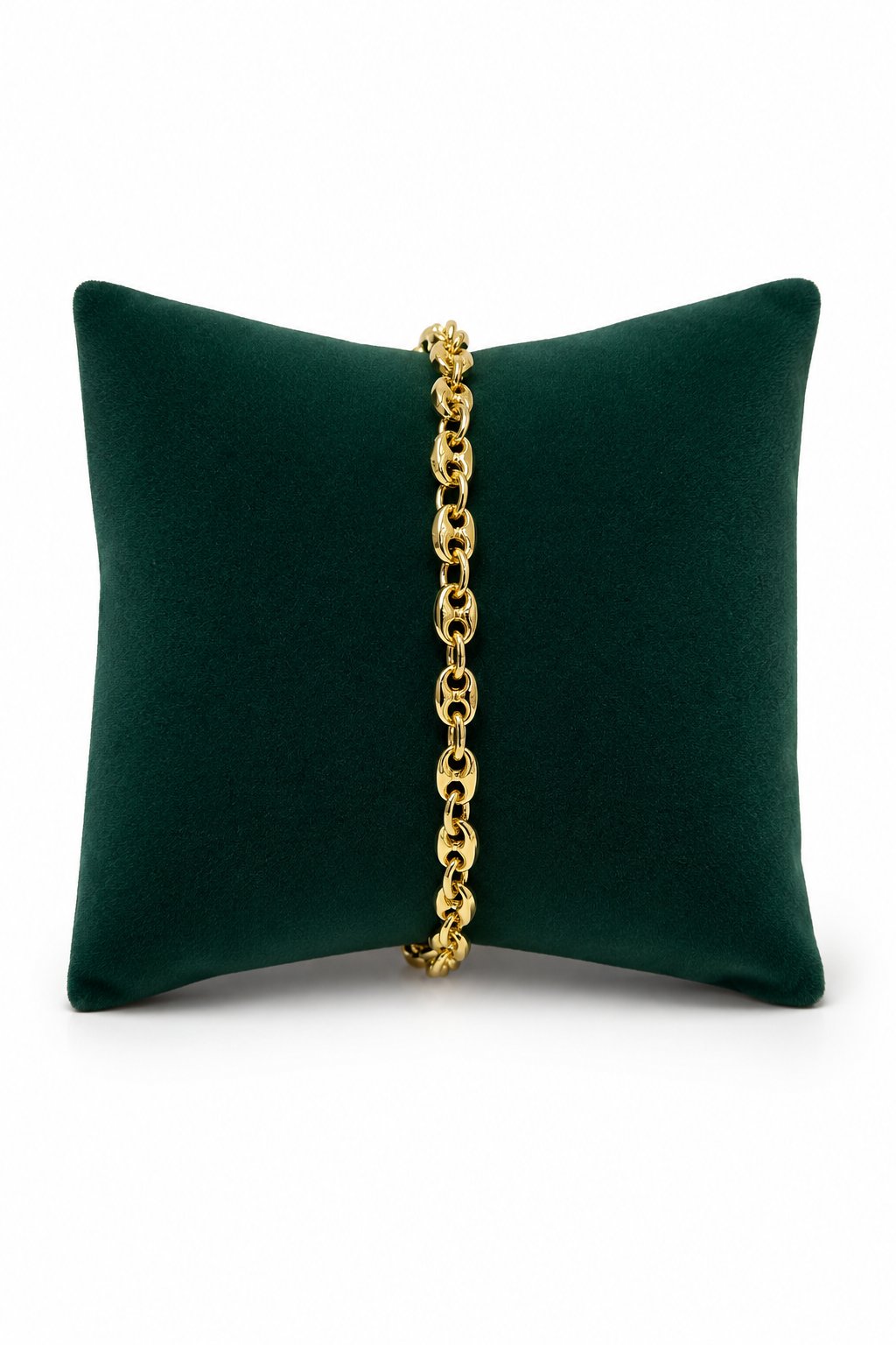 14K Gold Renk Döküm VIP Zincir Bileklik (17+2 cm)