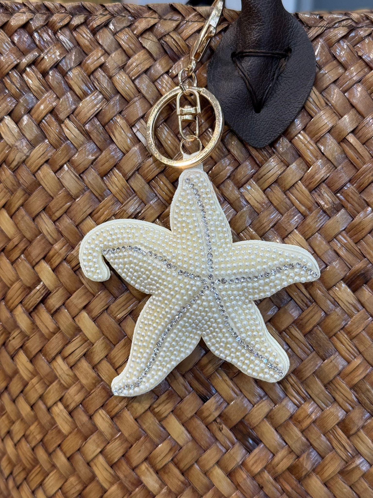 Deniz Yıldızı Çanta Charmı ve Anahtarlık (8,5 cm)