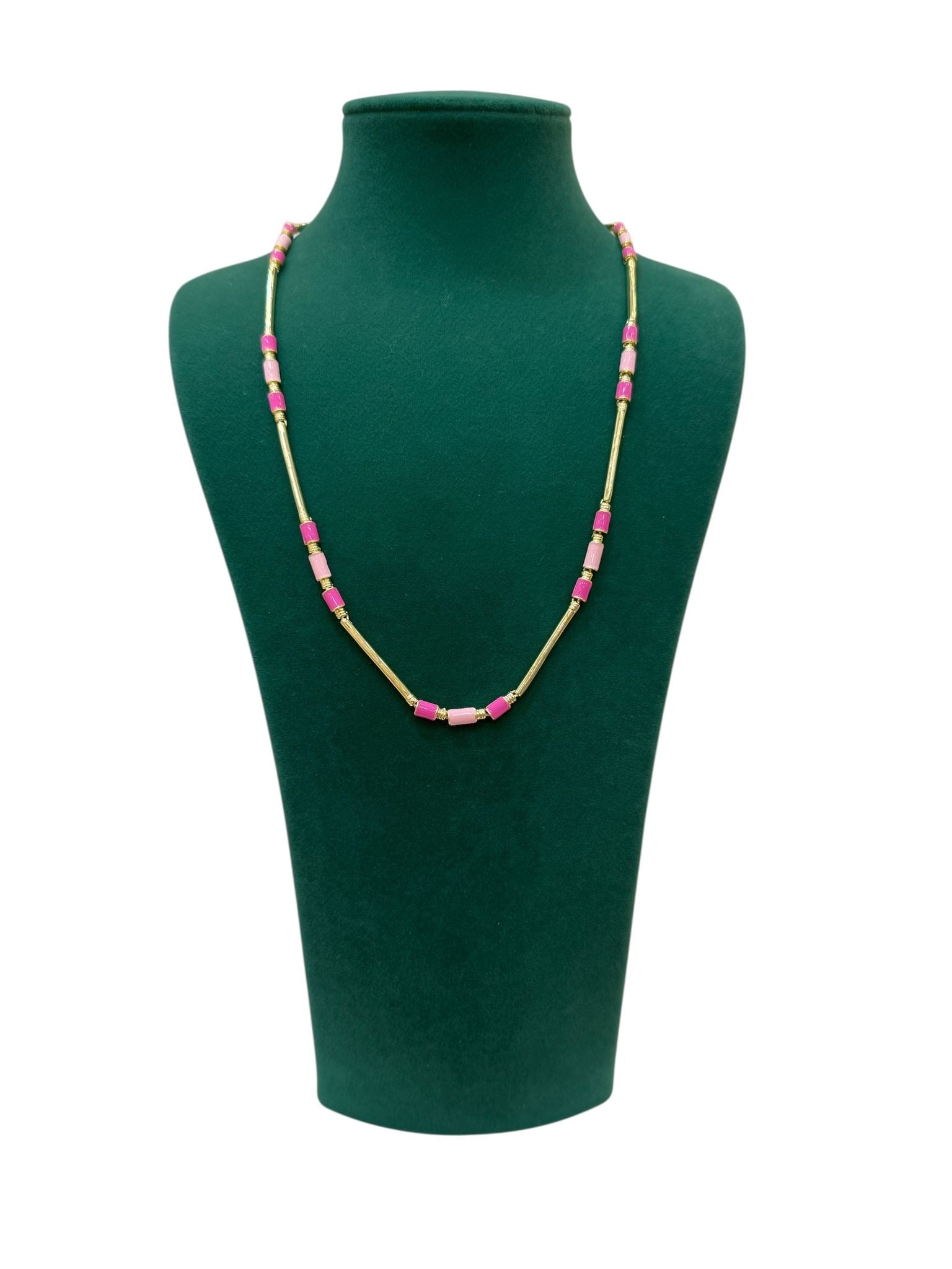 Pembe Gold Premium Kalite Mineli VIP Kolye (50 CM)