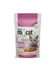 ROCET BİFTEKLİ 85GR KEDİ YAŞ MAMASI 