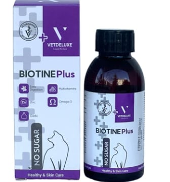 VETDELUXE BIOTINE PLUS YETİŞKİN KEDİLER İÇİN