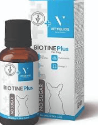 VETDELUXE DOG BIOTINE PLAS 