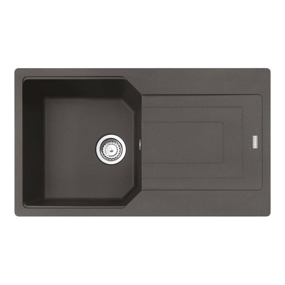Franke UBG 611-86 Granit Evye, Slate Grey Renk, Tezgah Üstü, Çift Yönlü Damlalık, 86x50 cm