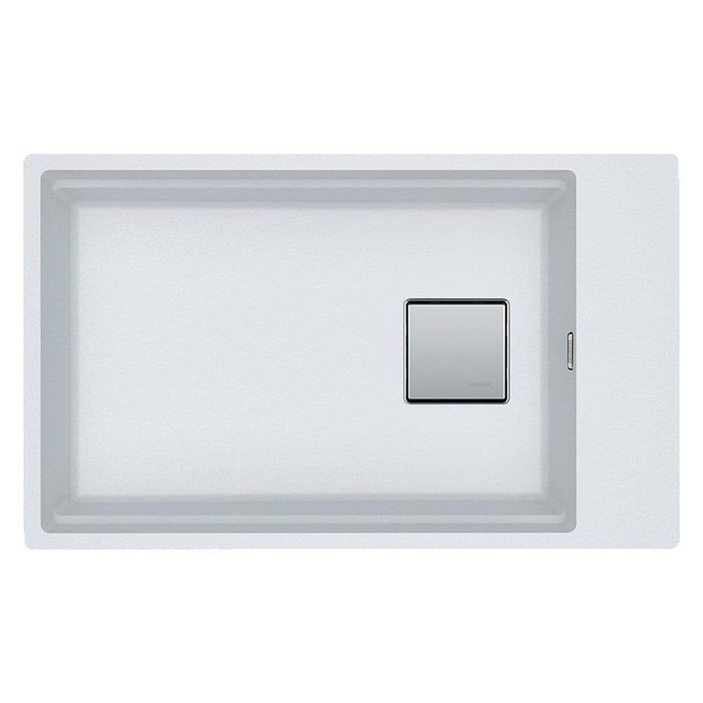 Franke KNG 110-62 Granit Evye, Bianco, Tezgah Altı, 76x46 cm