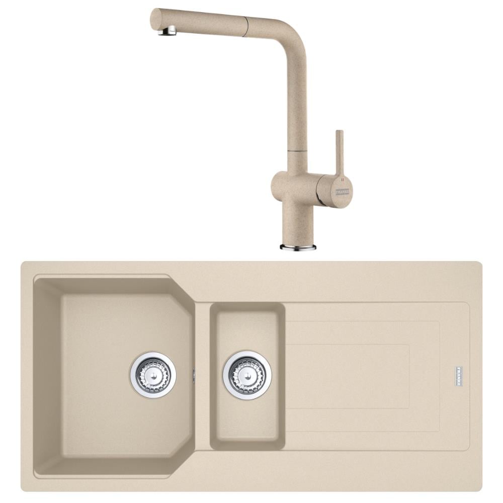 Franke Urban UBG 651-100 Granit Avena Evye, Active Plus Doccia Avena Armatür