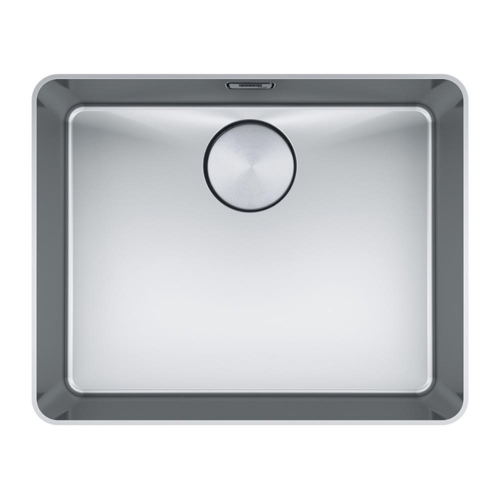 Franke MYX 210-50 Paslanmaz Çelik Evye, Inox Renk, Tezgah Üstü, Tezgaha Sıfır, 51x41 cm