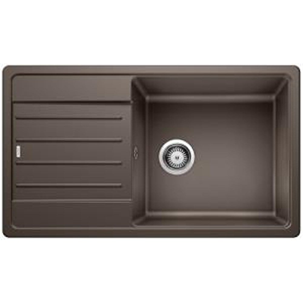 Blanco LEGRA XL 6 S Granit Evye, Kahve, Tek Hazneli, Damlalıklı, 86x50 cm