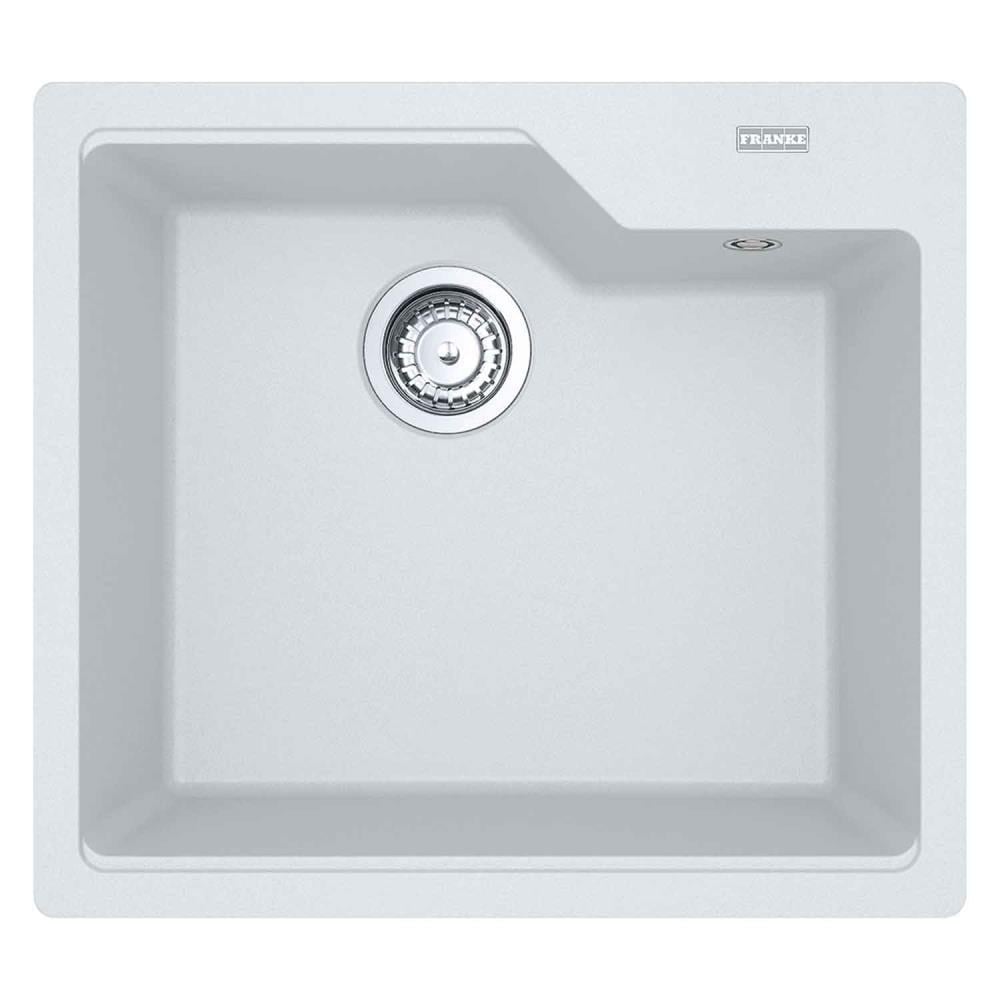 Franke UBG 610-56 Granit Evye, Bianco Renk, Tezgah Üstü, 56x50 cm