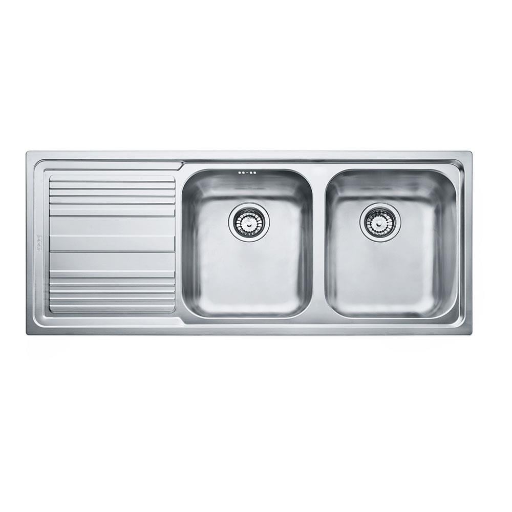Franke Logica Line LLX 621 Inox 2 Hazneli Evye, Sol damlalık