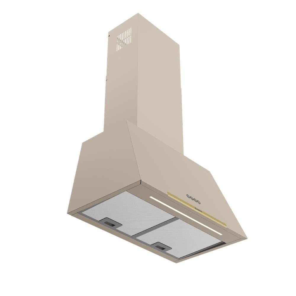 Narte NT-HR50160C Ankastre Davlumbaz,  Rustik Model, Bej Renk, Duvar Tipi, 60 cm