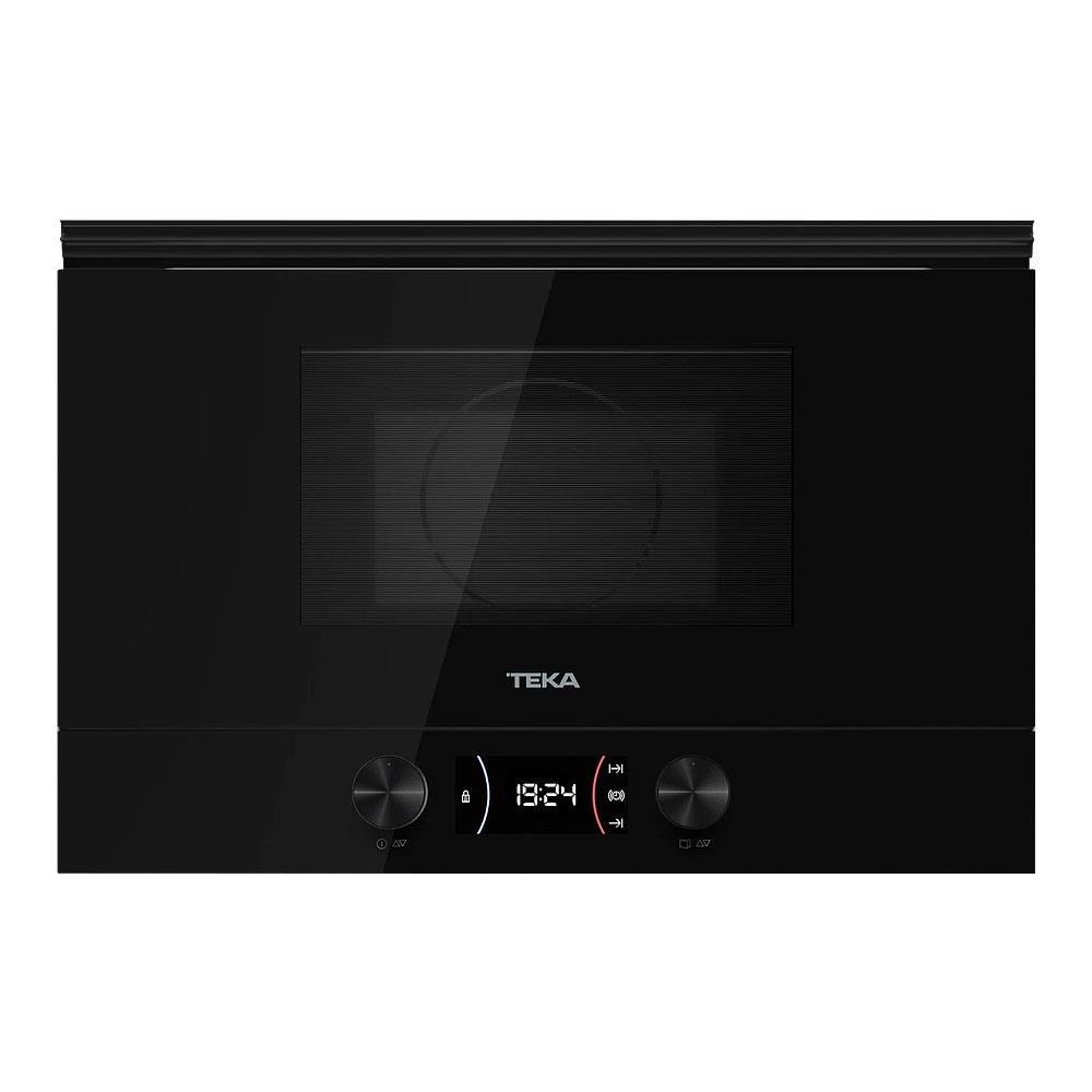 Teka ML 8220 BIS L FBK Full Black Ankastre Izgaralı Mikrodalga Fırın, 22 LT