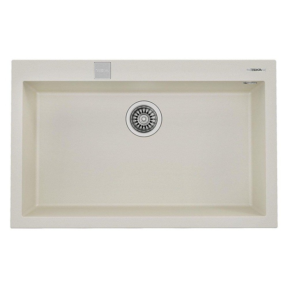 Teka FORSQUARE 72.40 TG AUTO BRIGHT CREAM Granit Evye, Tezgah Üstü