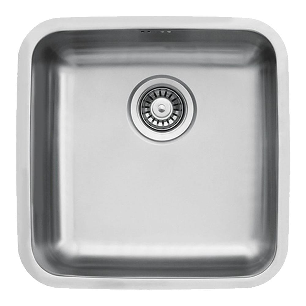 Ukinox D 400 Evye, Tek hazneli, Dekorlu, Tezgah altı