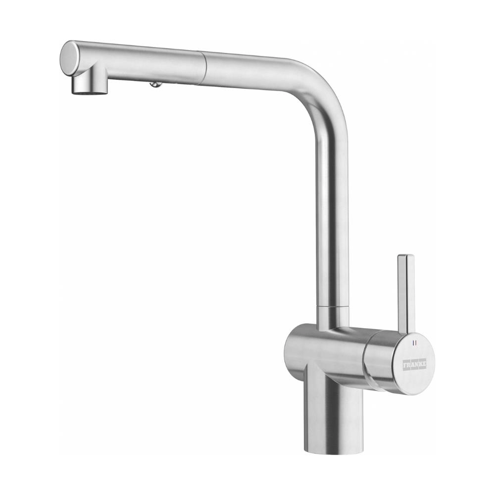 Franke Atlas Neo Slim Sprey Batarya, Çelik Renk, Spiralli Başlık