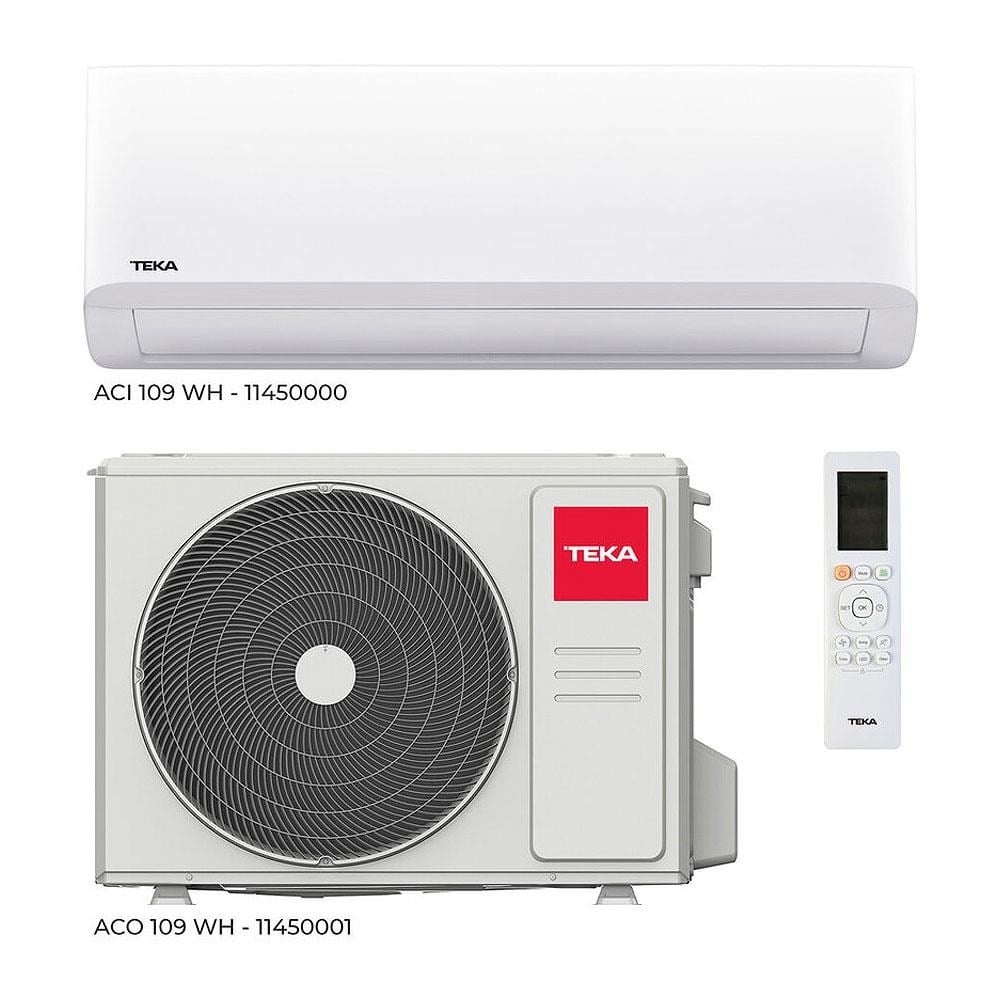 Teka ACI 109 WH 9000 BTU Duvar Tipi Klima, ACO 109 WH Dış Ünite dahil