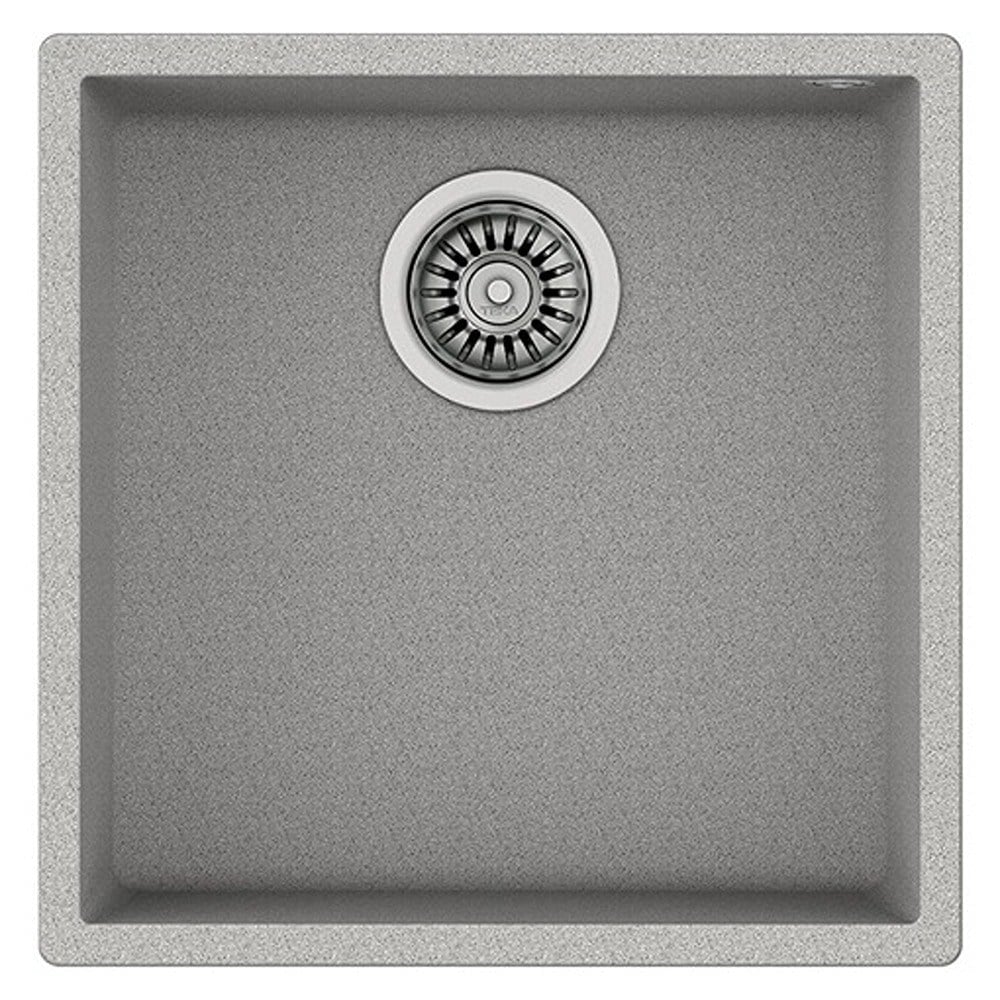 Teka SQUARE 40.40 TG Granit Evye, Stone Grey, Tezgah Altı, 44x44 cm