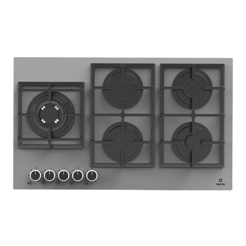Narte NT-CG30090S Ankastre Ocak, Gri Renk, 90 cm